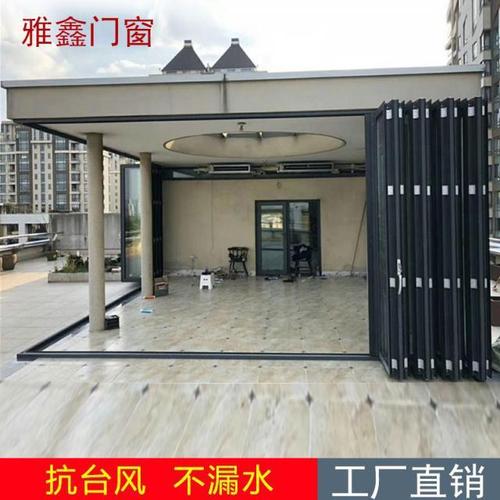 雅鑫周口定制门窗铝门窗封阳台隔音玻璃窗铝合金门窗重型折叠门